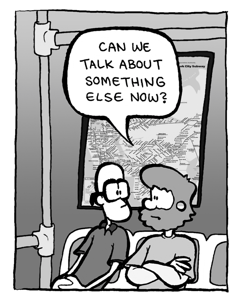 GREG: Can we talk about something else now?