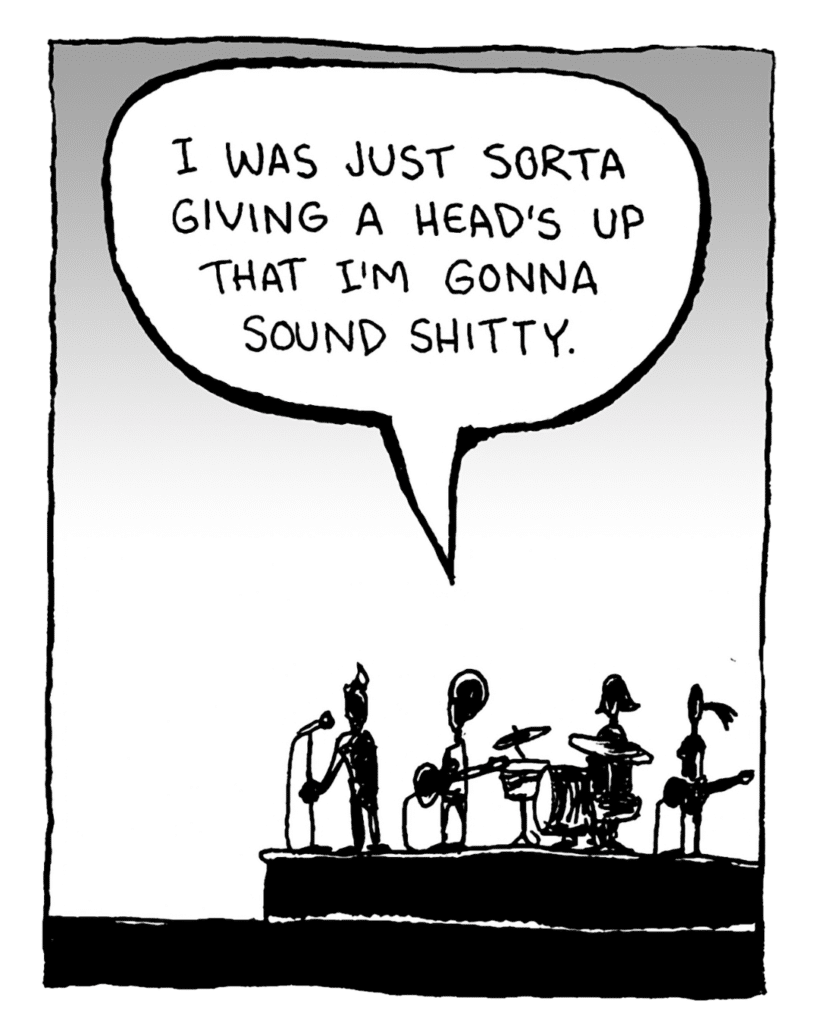 DAN: I was just sorta giving a heads up that I'm gonna sound shitty.