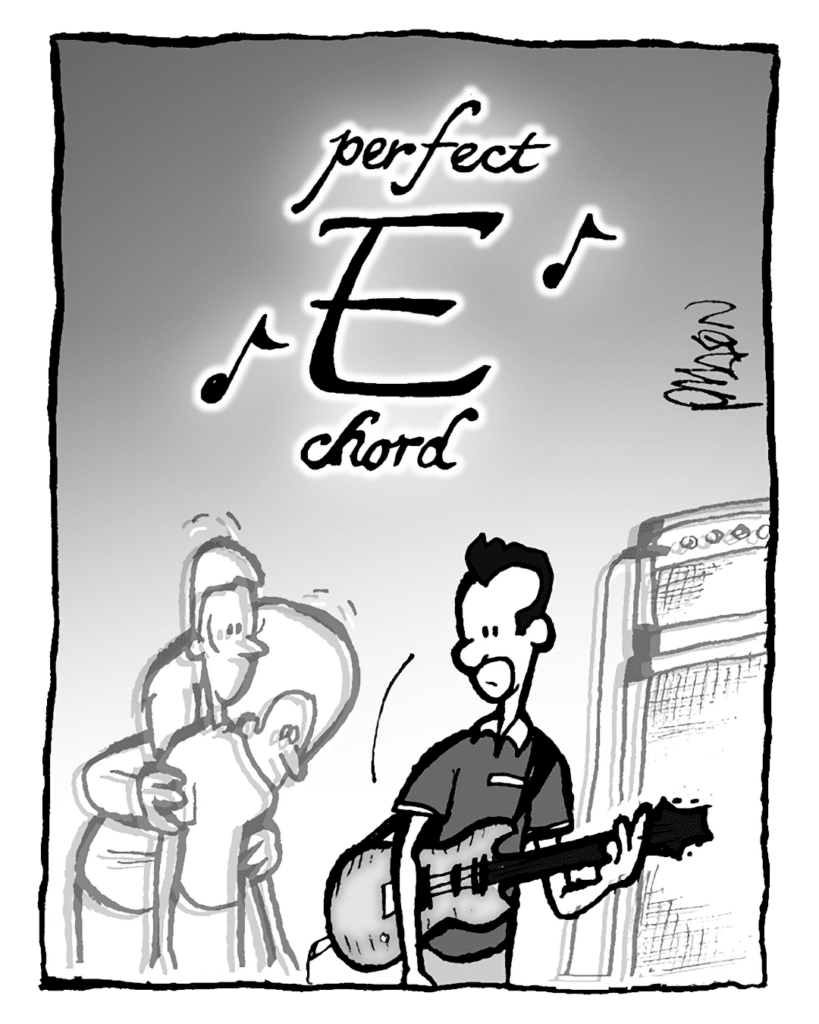 SOUND: perfect E chord