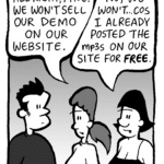 RONI: All right, fine. We won't sell our demo on the website.
CHRISTINA: No, we won't... cos I already posted the mp3s on our site for FREE.